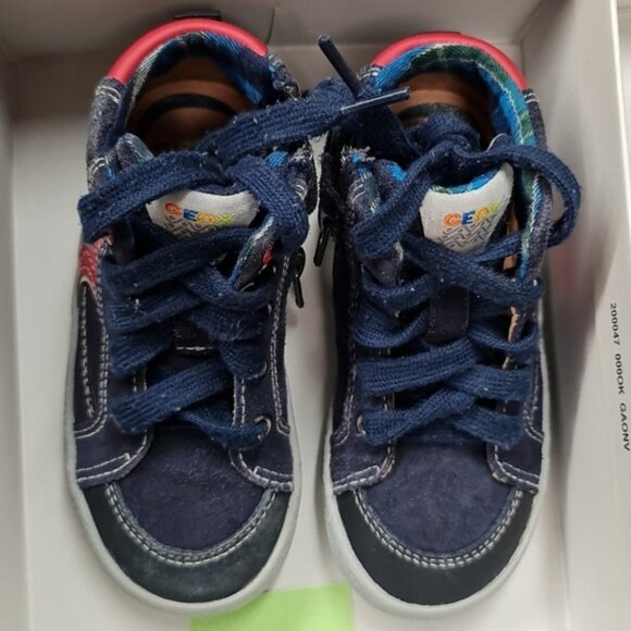Geox Kids Baby Boys B Kiwi Sneaker - Picture 4 of 8
